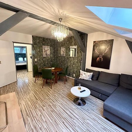 Apartment Zum Gruenen Hirsch Inkl. Parkplatz แอร์ฟวร์ท ภายนอก รูปภาพ
