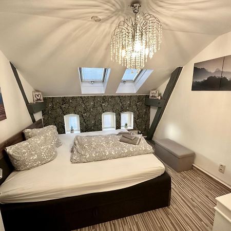 Apartment Zum Gruenen Hirsch Inkl. Parkplatz แอร์ฟวร์ท ภายนอก รูปภาพ
