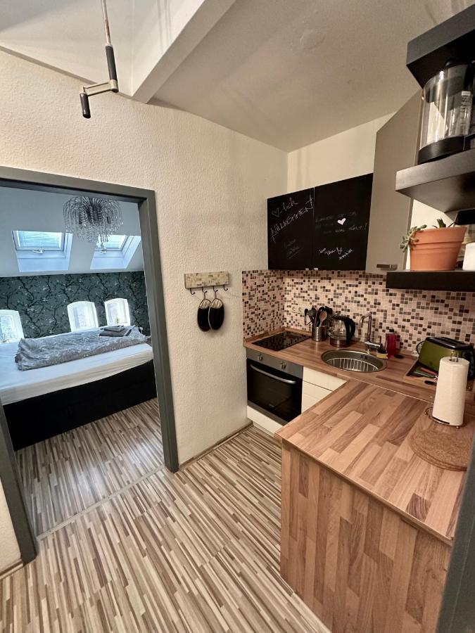 Apartment Zum Gruenen Hirsch Inkl. Parkplatz แอร์ฟวร์ท ภายนอก รูปภาพ