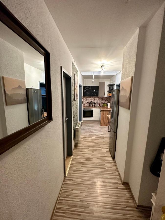 Apartment Zum Gruenen Hirsch Inkl. Parkplatz แอร์ฟวร์ท ภายนอก รูปภาพ