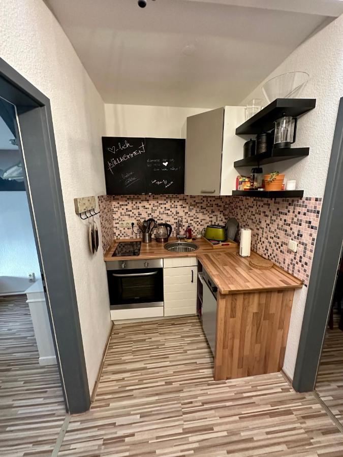 Apartment Zum Gruenen Hirsch Inkl. Parkplatz แอร์ฟวร์ท ภายนอก รูปภาพ