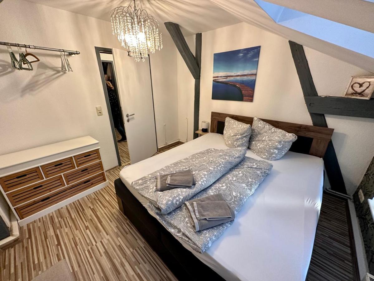 Apartment Zum Gruenen Hirsch Inkl. Parkplatz แอร์ฟวร์ท ภายนอก รูปภาพ
