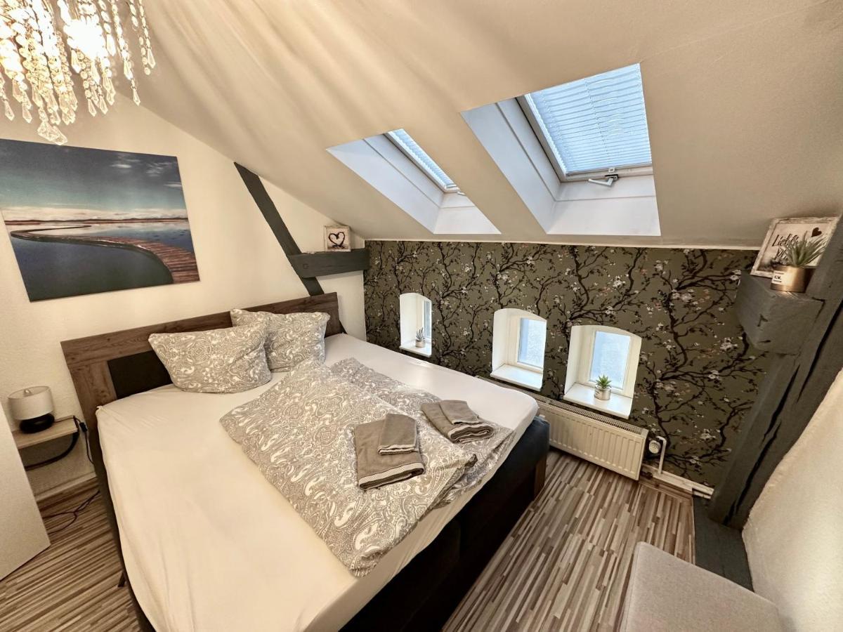Apartment Zum Gruenen Hirsch Inkl. Parkplatz แอร์ฟวร์ท ภายนอก รูปภาพ